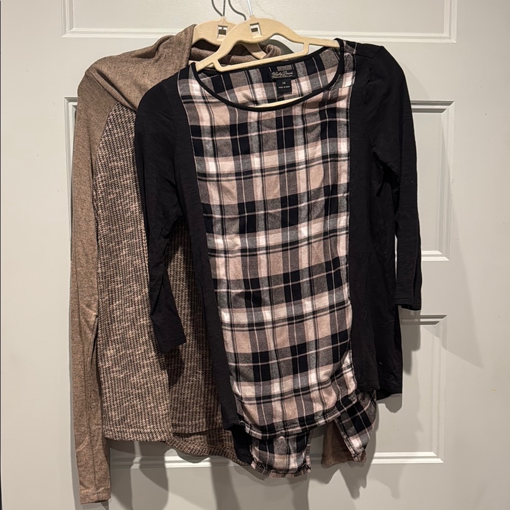Lucky Brand XS long sleeve shirt set